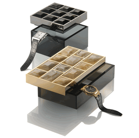 Luxury 24k Gold Plated Brass Polished Horn Box * Custom Made To Order 